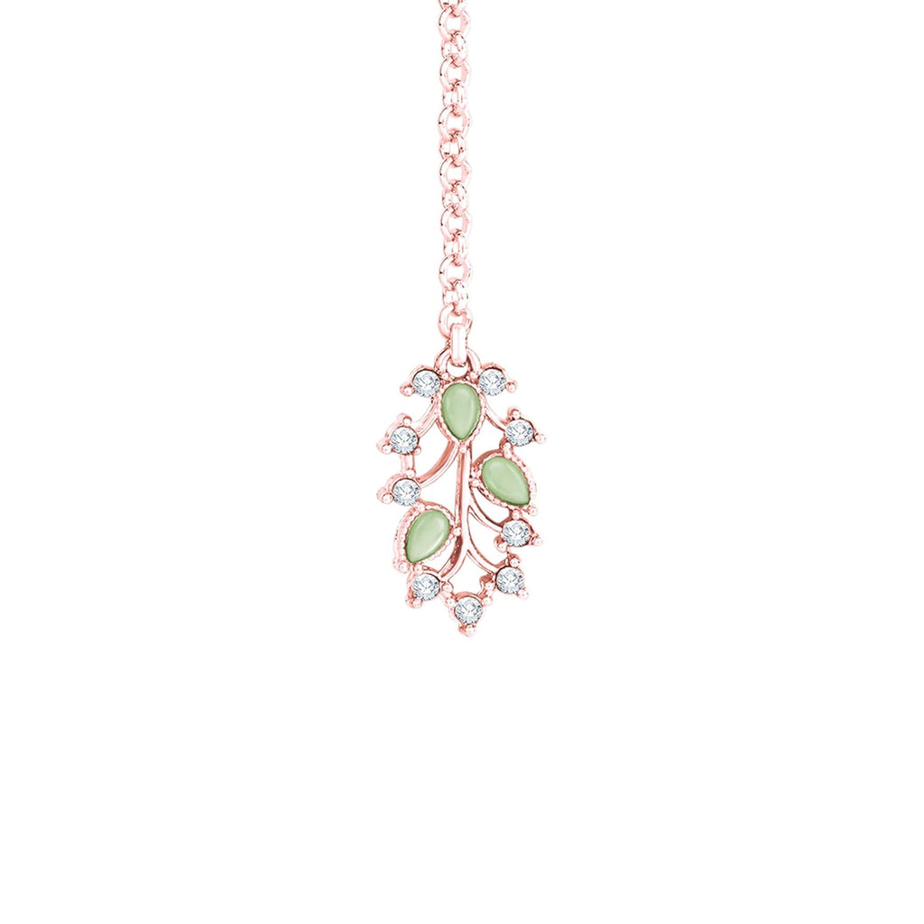 Alorajewels -  American Diamond AD with Colorful Crystal Necklace Jewellery Set for Women/Girls | Perfect for Weddings, Parties & Festive Occasions