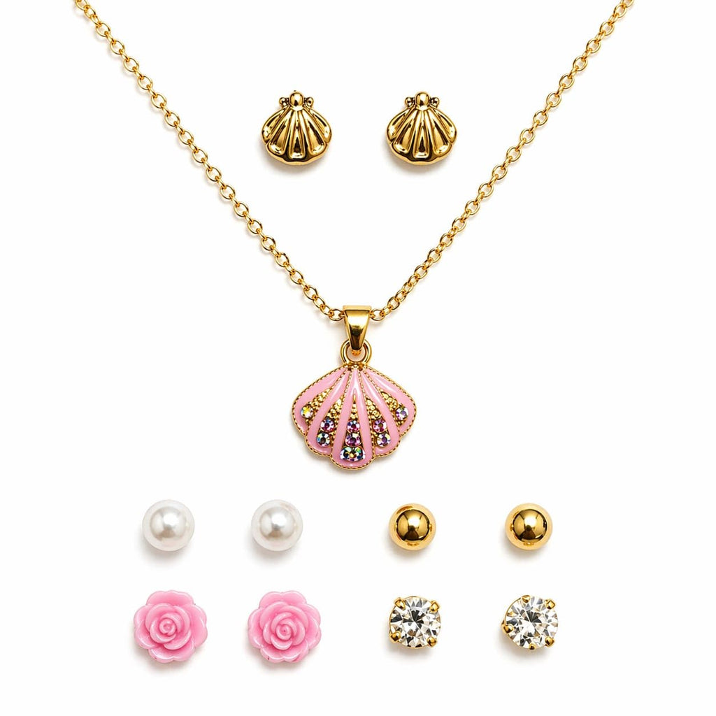 Trendy Jewellery Set for Women & Girls | Necklace, Earrings, Fashion Jewellery Combo | Fashion Gift Pack for Girlfriend ALORAJEWELS
