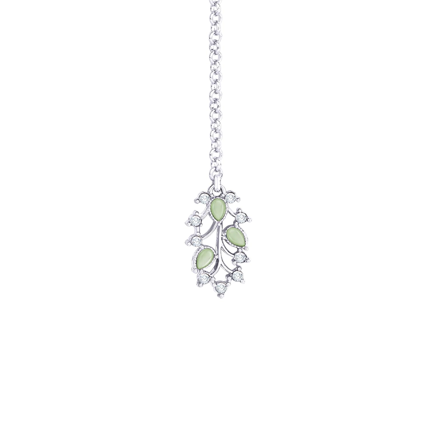 Alorajewels -  American Diamond AD with Colorful Crystal Necklace Jewellery Set for Women/Girls | Perfect for Weddings, Parties & Festive Occasions