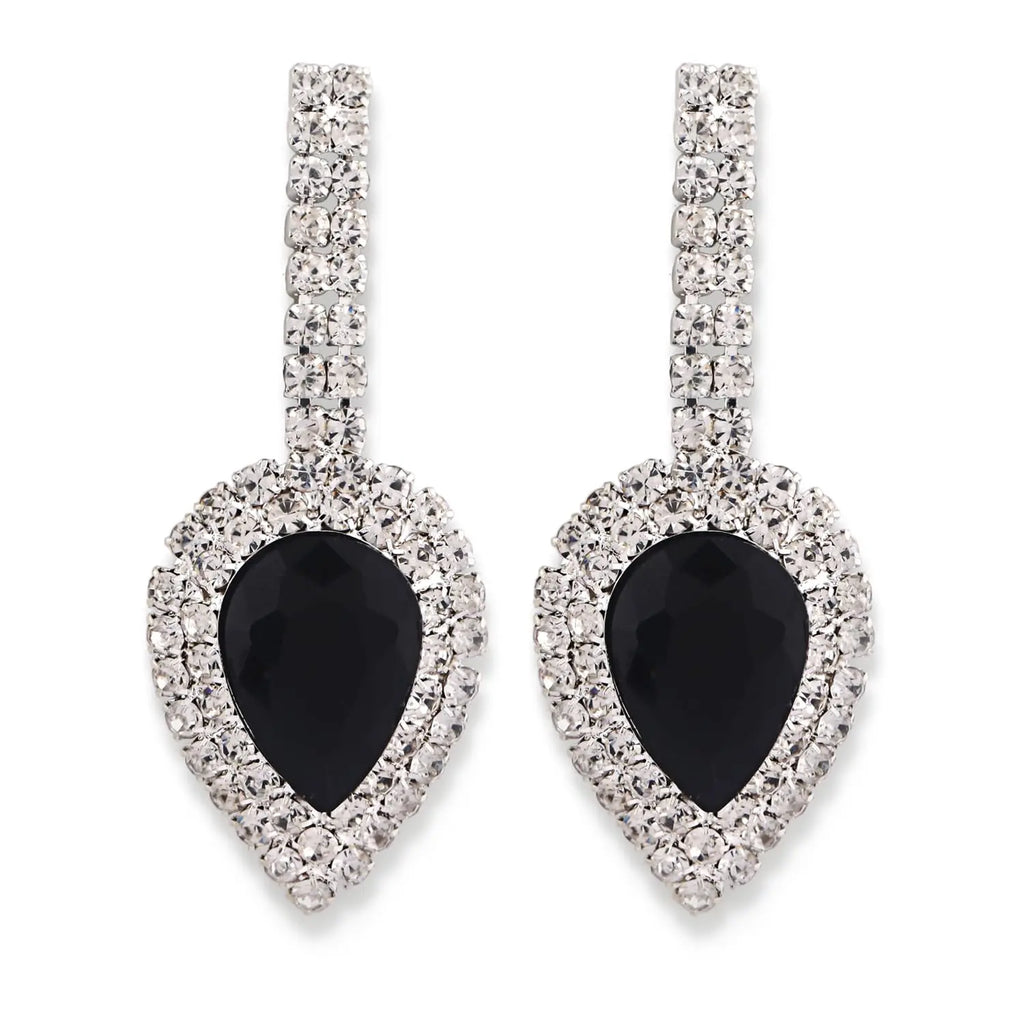 Shining Diva Fashion Latest Stylish Fancy Sparkling Crystal Diamond Necklace Jewellery Set for Women ALORAJEWELS